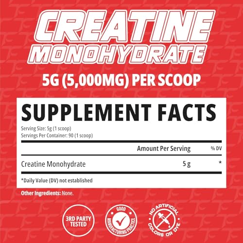 Image 2 of TC Nutrition Creatine Monohydrate Powder 450G