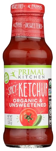 Thumbnail for Image 1 of Default Title for the product Primal Kitchen Spicy Ketchup Organic and Unsweetened 11.3 oz