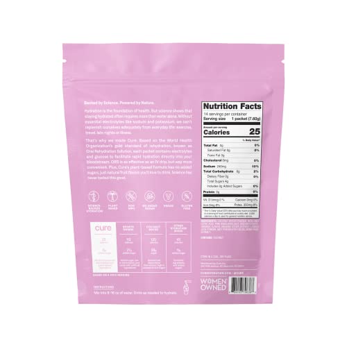 Image 7 of Cure Hydration Electrolyte Mix 28 Packets