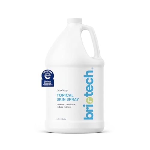 Image 10 of 128 Fl Oz (Pack of 1) for the product BRIOTECH Topical Skin Spray, Face & Body HOCl Skincare