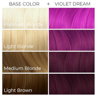 Thumbnail for Image 6 of ARCTIC FOX Semi-Permanent Hair Color Violet Dream - Ammonia-Free - 8 oz