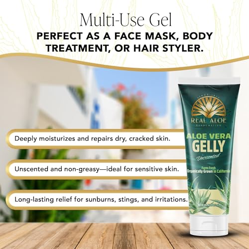 Image 5 of Real Aloe Aloe Vera Gelly (8 fl oz)