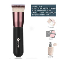 Thumbnail for Image 4 of KINGMAS Flat Top Foundation Brush Pack of 3