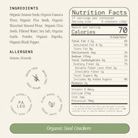 Thumbnail for Image 4 of Julian Bakery Organic Seed Crackers