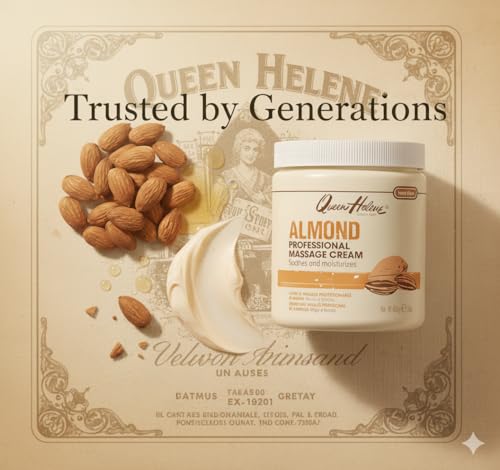 Image 4 of Queen Helene Almond Professional Massage Cream 15 Ounce