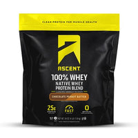 Thumbnail for Image 1 of Default Title for the product Ascent 100% Whey Protein Powder 4 lb