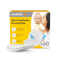 Thumbnail for Image 1 of Default Title for the product Medela Ultra-Thin Disposable Nursing Pads, Max Absorbency, 60 ct