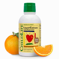 Thumbnail for Image 1 of Orange / 16 Fl Oz (Pack of 1) for the product ChildLife Essentials Liquid Calcium Supplement for Kids