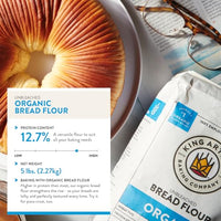 Thumbnail for Image 6 of King Arthur 100% Organic Bread Flour, Unbleached, 5 lb