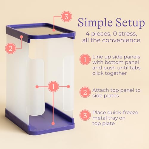 Image 5 of Lansinoh Breastmilk Storage Container with Quick-Freeze Tray