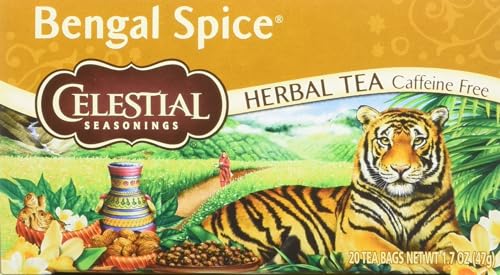 Image 1 of Default Title for the product Celestial Seasonings Herbal Tea Bengal Spice 20 Count Pack of 6