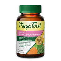 Thumbnail for Image 2 of 120 Count (Pack of 1) for the product MegaFood Baby & Me 2 Prenatal Vitamins, Doctor Formulated, 60 Tablets