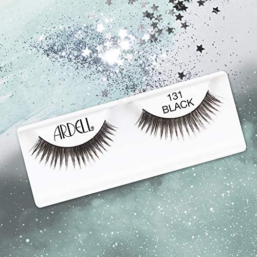 Image 3 of Ardell Natural False Eyelashes 131 Black - Soft & Wispy Volume Strip Lashes, 4 Pack