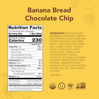 Thumbnail for Image 2 of ALOHA Organic Plant Based Protein Bars | Banana Bread Chocolate Chip, 12 Ct