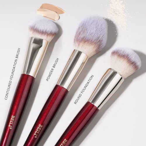 Image 4 of BEILI Makeup Brushes 9Pcs Professional Makeup Brush Set