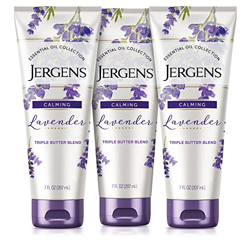 Image 1 of Lavender / 7 Fl Oz (Pack of 3) for the product Jergens Hand & Body Lotion for Dry Skin