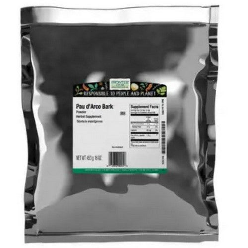 Frontier Coop Pau d'Arco Bark Powder 1 Lb