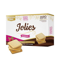 Thumbnail for Image 1 of Default Title for the product ChocZero Jolies Sugar Free Dark Chocolate Raspberry Cookies