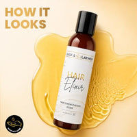 Thumbnail for Image 2 of BASK & LATHER Elixir Hair Strengthening Oil, Jamaican Black Castor Oil, 4 fl oz