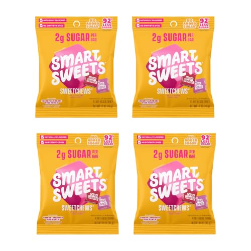 Image 1 of Default Title for the product SmartSweets SweetChews Chewy Candy 45g Bags 4 Pack