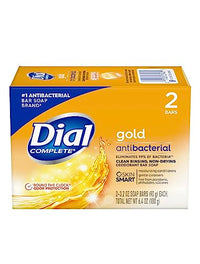 Thumbnail for Image 1 of Default Title for the product Dial Gold Antibacterial Deodorant Soap, 2 Pack, Total Net Wt 6.4 oz