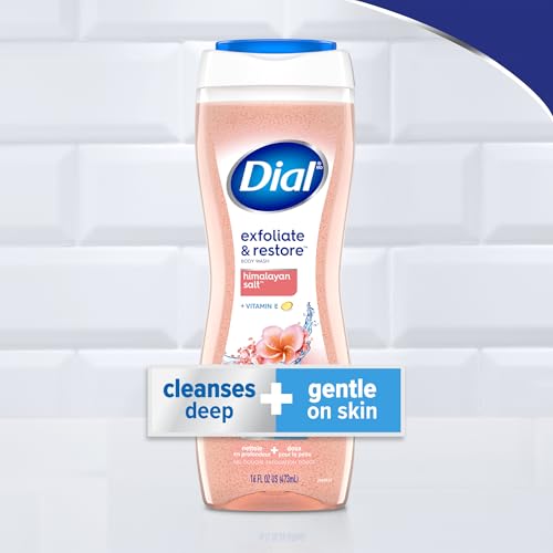 Image 3 of Dial Body Wash, Exfoliate & Restore Himalayan Salt, 16 Fl Oz, Pack of 8
