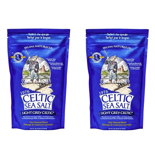 Image 4 of 16 Ounce (Pack of 2) for the product Celtic Sea Salt Light Grey Sea Salt