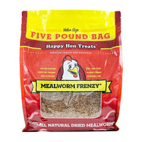 Thumbnail for 100% Mealworm Frenzy Treats For Chickens 5 Lbs by Happy Hen Treats