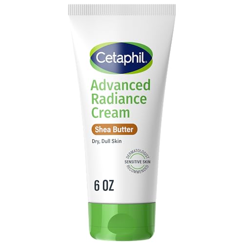 Image 1 of Default Title for the product Cetaphil Advanced Radiance Face Cream, Shea Butter, Fragrance Free, 6 Ounce (Pack of 12)