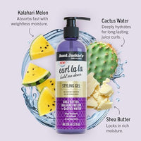 Thumbnail for Image 2 of Aunt Jackie's Curls & Coils Curl La La Hold Me Down Styling Gel, 12 fl oz