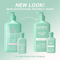 Thumbnail for Image 4 of Hempz Body Lotion - Cucumber & Aloe Herbal Limited Edition 17 Fl Oz