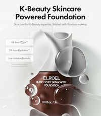 Thumbnail for Image 20 of ELROEL Blanc Cover Foundation - K Beauty Liquid Foundation Makeup