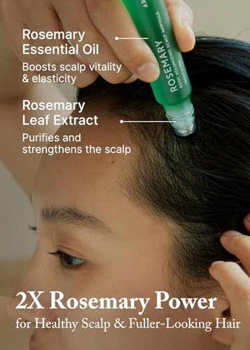 Image 4 of AROMATICA Rosemary Root Volumizing Scalp Serum (0.6 fl oz)