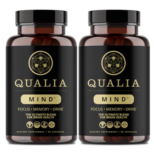Image 1 of 90 Count (Pack of 2) for the product Qualia Mind Brain Supplement