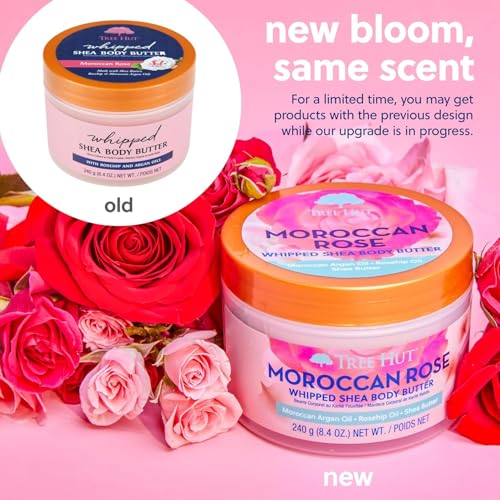 Image 4 of Tree Hut Moroccan Rose Whipped Body Butter with Shea Butter, 8.4 Oz