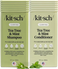 Thumbnail for Image 1 of Default Title for the product Kitsch Tea Tree & Mint Shampoo and Conditioner Set for Scalp Care