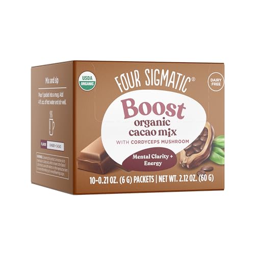 Image 1 of Default Title for the product Four Sigmatic Boost Mushroom Cacao 10 Packets
