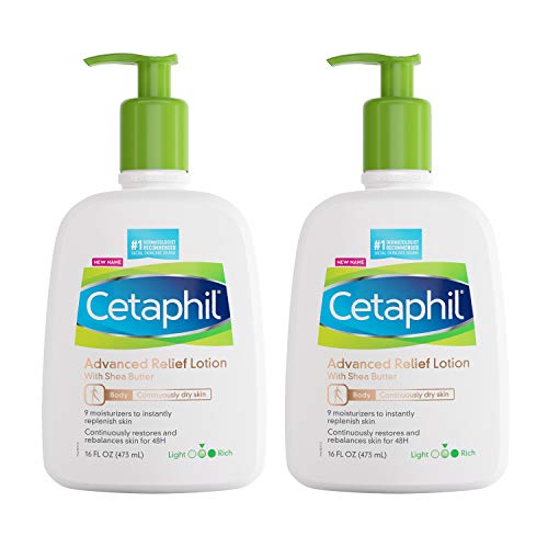 Image 1 of Unscented / 16 Fl Oz (Pack of 2) for the product Cetaphil Advanced Relief Lotion