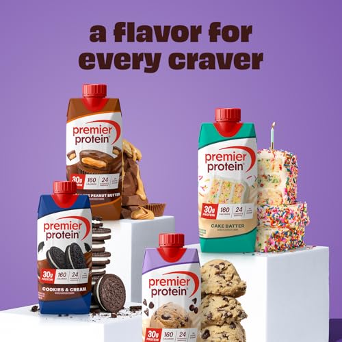 Image 6 of Premier Protein 30g High Protein Shake, Cookie Dough, 4 Pack