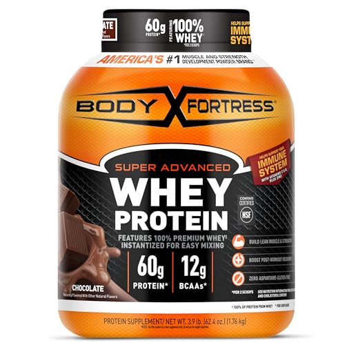 Image 1 of Default Title for the product Body Fortress Super Advanced Whey Protein Powder, Chocolate, 3.9 lbs
