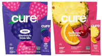 Thumbnail for Image 1 of Default Title for the product Cure Hydration Family Bundle Electrolyte Drink Mix 14-Pack