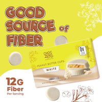 Thumbnail for Image 4 of ChocZero Sugar Free White Chocolate Peanut Butter Cups, 4 Pack