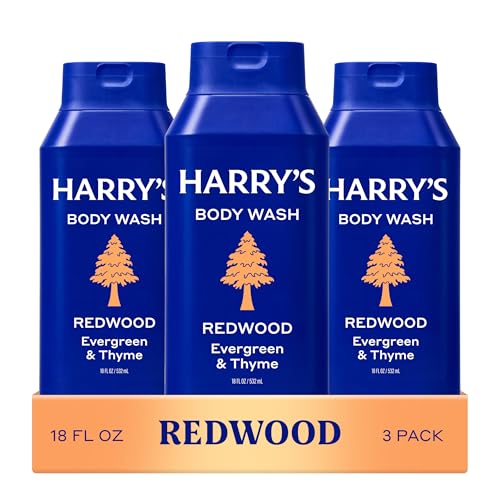 Image 1 of Default Title for the product Harry's Men's Body Wash - Redwood - 18 fl oz (3 Pack)