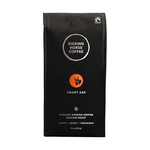 Image 1 of Default Title for the product Kicking Horse Coffee Smart Ass Medium Roast Ground 10 Ounce