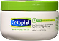 Thumbnail for Image 3 of Fragrance Free / 8.8 Ounce (Pack of 1) / Sensitive for the product Cetaphil Moisturizing Cream