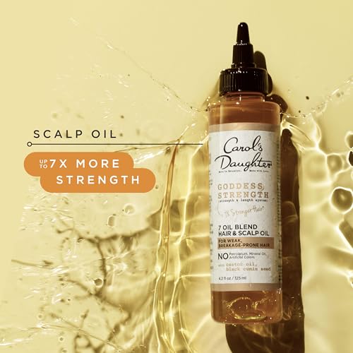 Image 5 of Carol's Daughter Goddess Strength 7 Oil Blend Scalp and Hair Oil, 4.2 Fl Oz