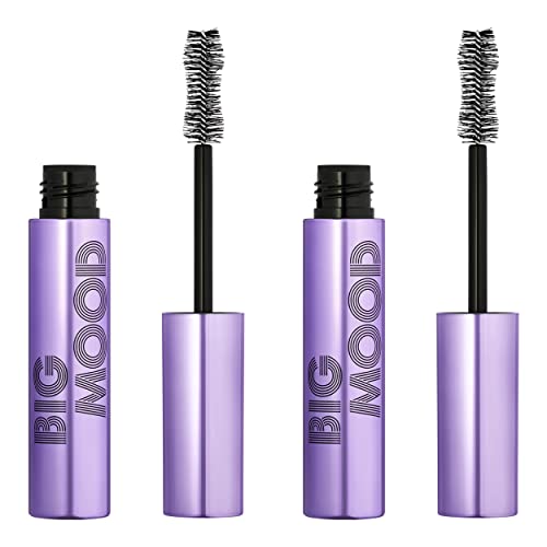 Image 2 of Black - Washable / 0.15 Fl Oz (Pack of 2) for the product e.l.f. Big Mood Mascara