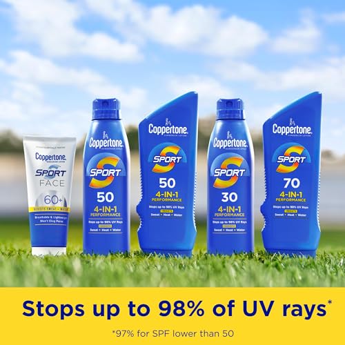Image 5 of Coppertone Sport Continuous Sunscreen Spray SPF 30, Water Resistant, 5.5 Oz