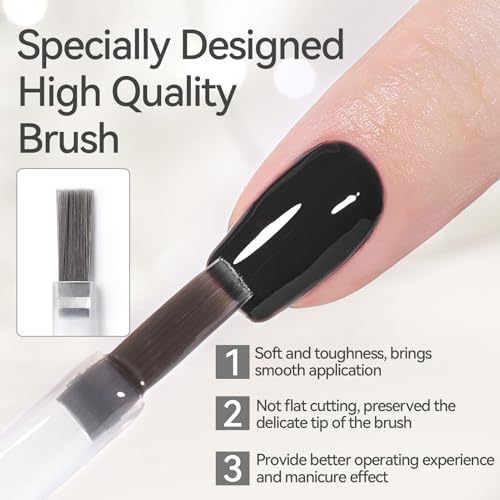 Image 6 of BORN PRETTY Gel Top Coat 15ml Gloss Base and Top Gel Coat Set