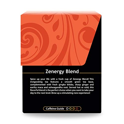 Image 4 of Buddha Teas Zenergy Blend - OU Kosher, USDA Organic, 18 Bleach-Free Tea Bags